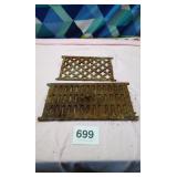 Metal vent grates