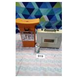 Fishing tackle box, sport seat