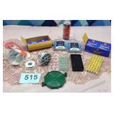 Miscellaneous items for reloading cartridges and