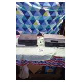 Assortment of DVD players and vcr players