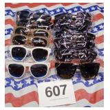 12 pair new sunglasses