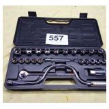 Socket set 3/8 to 7/8