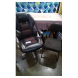 Folding chair and desk chair