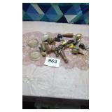 Leg parts. Wheels and miscellaneous items
