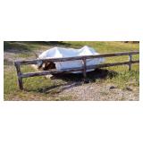 3 in rail approximately 16 1/2 by 23 inches tall