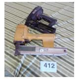 Craftsman air nail gun and air bostitch staple
