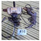 Electric drill and hammer drill