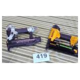 Hitachi airnailer and Bostitch airnailer