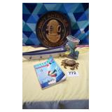 Decorative crab ,nautical wall art,plant holders