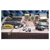 Computer mouse,keyboards,speakers and