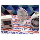 Fan,heater and small humidifier