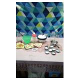 Kitchen items and miscellaneous items