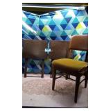 Chair and 2 side tables