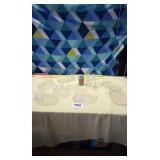 Federal glassware and assortment of glassware