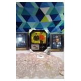 Dale Earnhardt plaques and clock