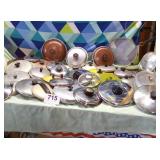 Assortment of pan lids