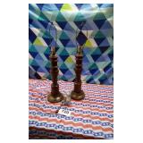 Wooden lamps