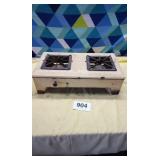 Old gas portable cook stove