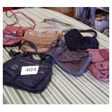 Assortment of purses