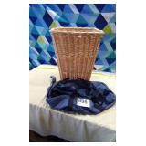 Laundry basket and duffle bag