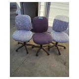 3 Office chairs