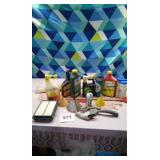 Weed killer and miscellaneous items