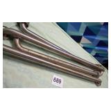 Handicap bathroom hand rails