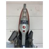 Hoover small vacuum with attachments. Screwed to