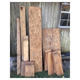 Plywood, 2 x 4 and more wood