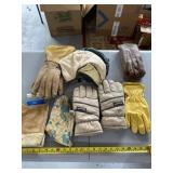 Gloves and ice scraper with hand  warmer