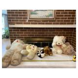 My Toy teddybear along with others and knitted
