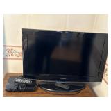 32in Samsung Flat Screen TV & Sony DVD player