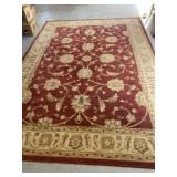 8 x 10 burgundy rug