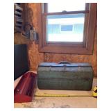 Tool box with contents and tool box tray