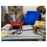Electric scissors, lap table, dog/cat water and