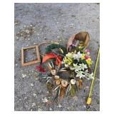 Decorative wreaths, frames and more