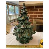 Antlantic Mold 1978  Christmas tree with stand