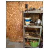 Contents of shelves only not the shelf