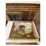 27 x 21 framed painting