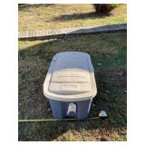 19 x 36 flip lid tote