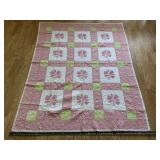 Handmade Quilt 80inX66in