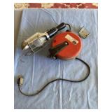 Sears retractable work light