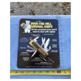 Over the hill survival knife