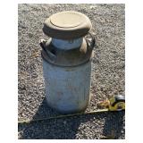 Blue milk can