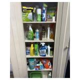 Contents of cabinet