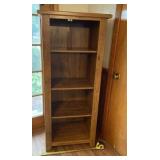 24 w x 60 t x 15d wood cabinet