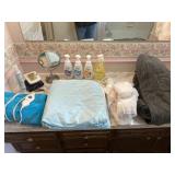 Housecoat, Depends, mattress protector pads,