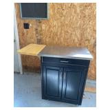 Roll around microwave cart 39 x 19 x 36 tall