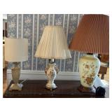 3 Table Lamps