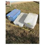 Rubbermaid totes